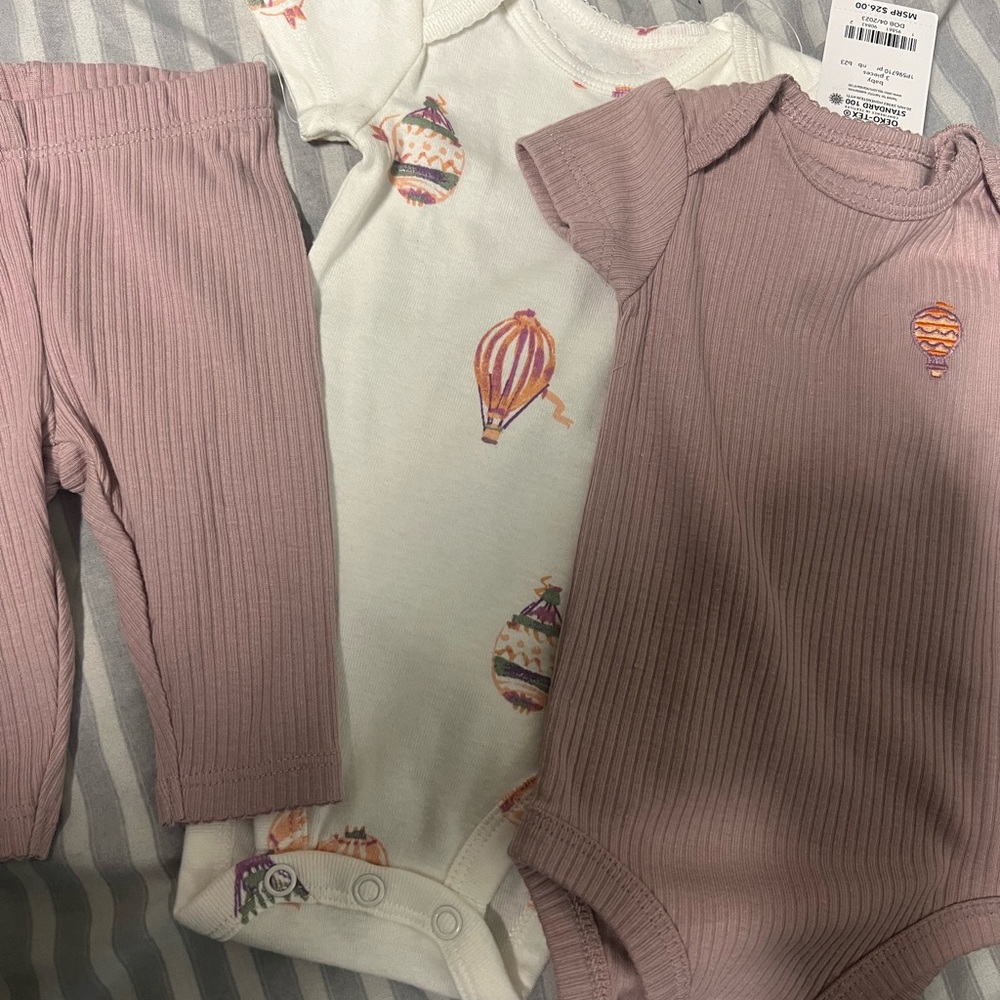 Carter's baby girl bundle 9 piece